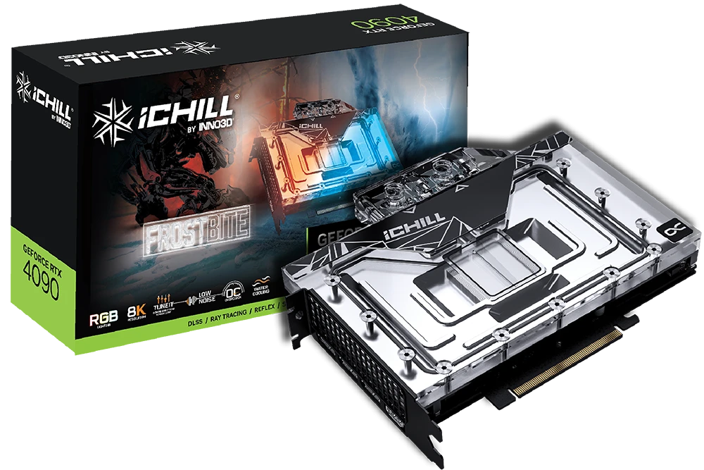 INNO3D GeForce RTX 4090 iCHILL FROSTBITE